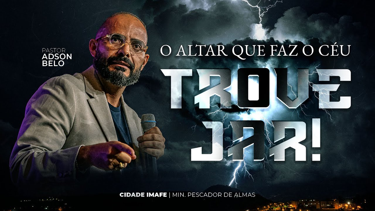 O altar que faz o céu trovejar! | Terça da Parashá com Pr. Adson Belo | Cidade IMAFE