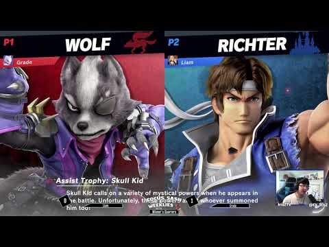 Focus Sash #4 - Grade (Wolf) Vs. Liam (Richter) - Winner's Quarters - Smash Ultimate
