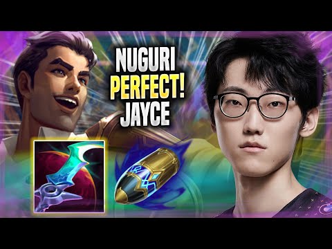 NUGURI PERFECT GAME WITH JAYCE! - Nuguri Plays Jayce TOP vs Gangplank! | Season 2022