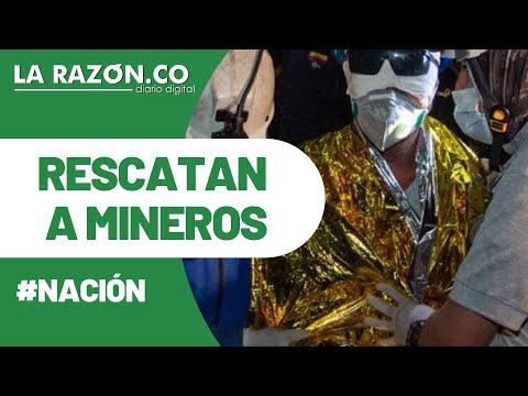 Rescatan a los mineros atrapados en Lenguazaque, Cundinamarca