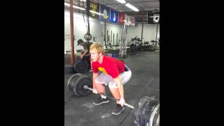 Patrick Cassidy, 475 deadlift attempt
