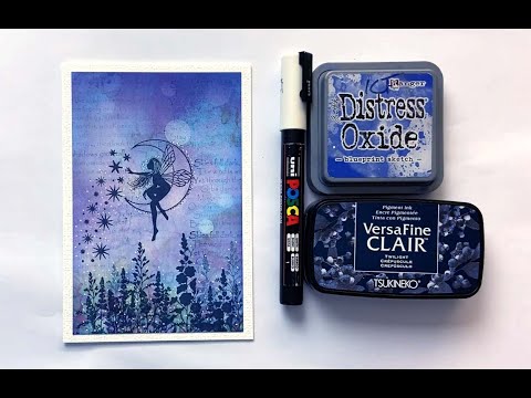 Moon Magic by Karen Telfer - A Lavinia Stamps Tutorial