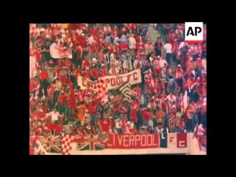 EUROPEAN CUP FINAL - LIVERPOOL V BORUSSIA MUNCHENGLADBACH - SOUND - COLOUR
