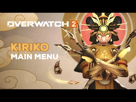 Overwatch 2 | Kiriko - Mythic Skin Amaterasu (Main Menu)