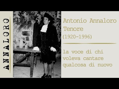 Annaloro - "Donna non vidi mai" - Manon Lescaut - G. Puccini - 1945