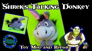 Toy Repair n Mod - Talking Donkey fr Shrek - See how it works