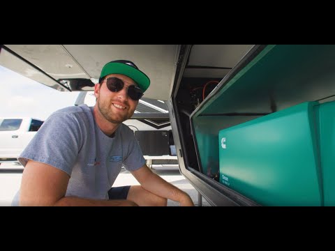 NASCAR Driver Chase Briscoe Installs Generator in Motorhome
