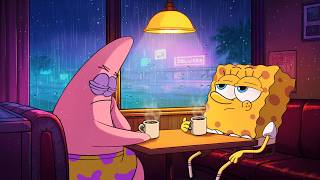 SLEEPY 💤 In a warm rainy café - Lofi Hip Hop Mix ~ Beats to sleep/chill to | Relaxing Sleep Music