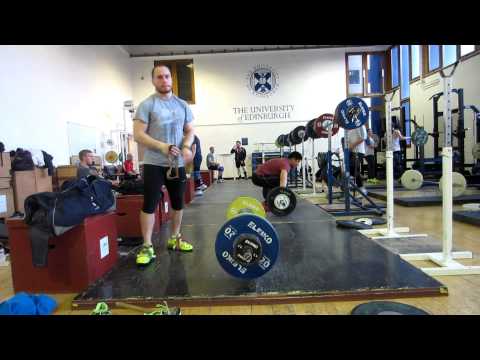 David Reay : 120/122.5kg Snatch Bar Path + Speeds