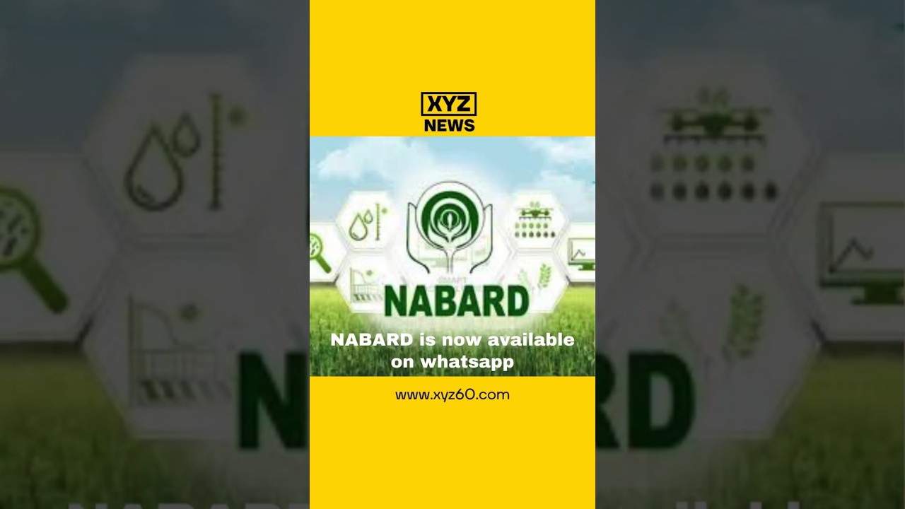 NABARD is now available on whatsapp