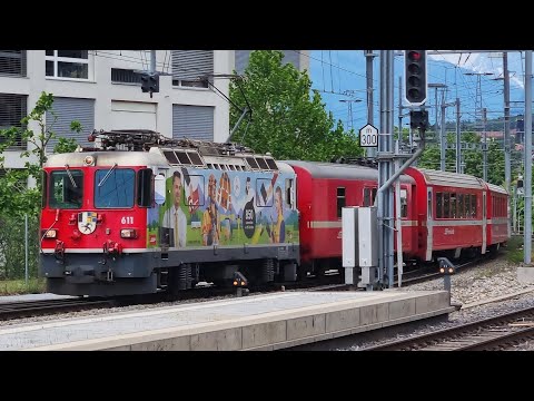 Trainspotting: Chur Bahnhof am 11.06.21