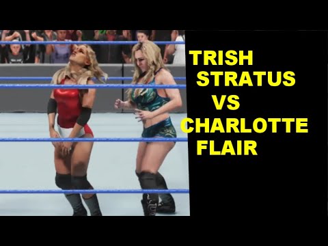 WWE 2K19 Trish Stratus vs Charlotte - No Holds Barred