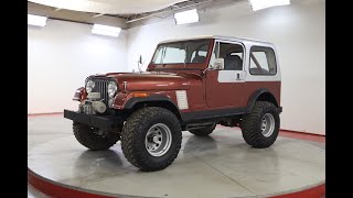 Video Thumbnail for 1985 Jeep CJ 7