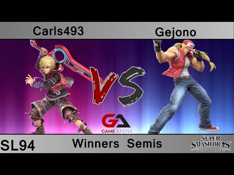 SmashLAN'd 94 - Winners Semis: Cars493 (Shulk) vs Gejono (Terry)