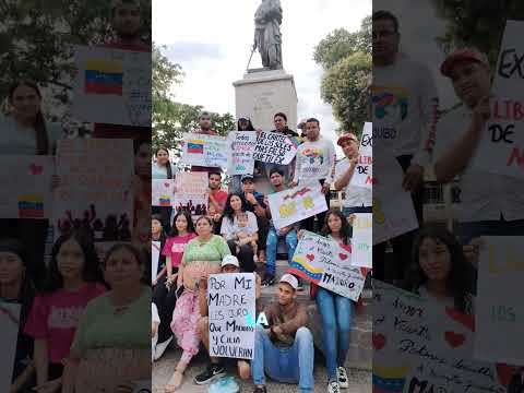 Desde la Plaza Bolívar de Valera, los jóvenes se unen en una sola voz para exigir la libertad