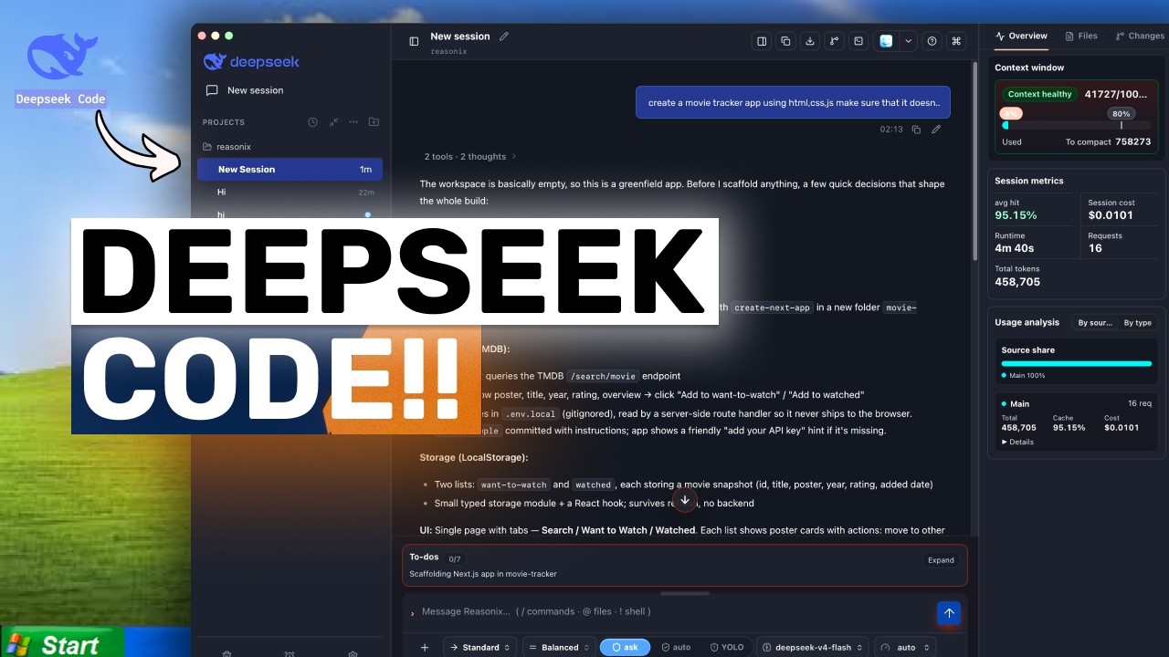 Deepseek's ~OFFICIAL Code: RIP Claude,Codex! This is CRAZY GOOD!