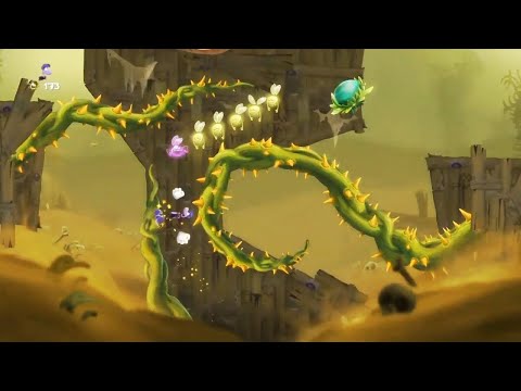 Rayman Legends | Rescue Olympia in 37"74 & DEC Tower Speed in 28"73