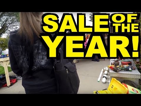 Ep93: YOU WON'T BELIEVE THESE INCREDIBLE FINDS!!!! * Live Action Garage Sale Thrifting