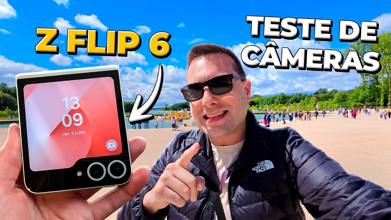 GALAXY Z FLIP 6!! TESTEI as NOVAS CÂMERAS | O que MUDOU?!