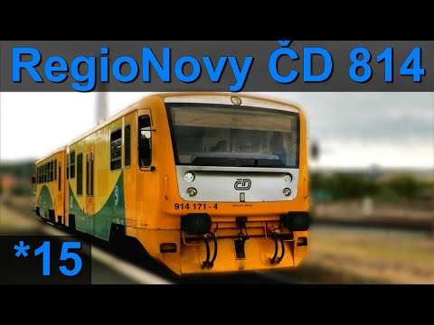 Motorové jednotky RegioNova ČD 814 | Advent 2022 - 15. díl