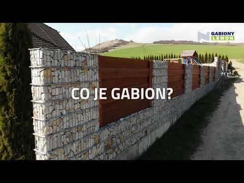 Gabiony, Gabionové ploty, Gabionové koše | Gabiony Lemon CZ