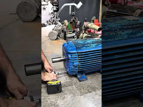 Restauração completa motor 30cv 4 polos #motoreletrico #rebobinagem #eletrica #shorts