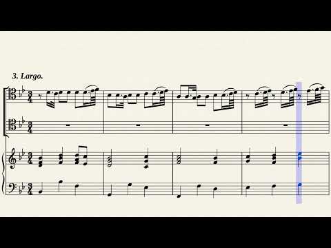 Trio Sonata g-moll, HWV 393 for 2 cellos