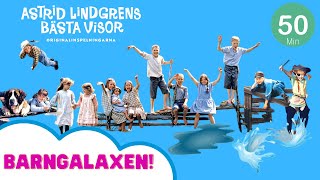 50 minuter Astrid Lindgren! Alla musikvideos i följd (Pippi, Emil, Ronja, Madicken med flera)