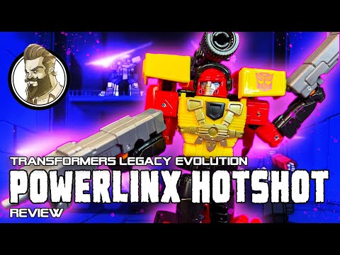 Ham-Man Reviews -Transformers Legacy Evolution Armada Powerlinx Hot Shot and Minicon Jolt