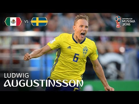 Ludwig AUGUSTINSSON Goal - Mexico V Sweden - MATCH 44