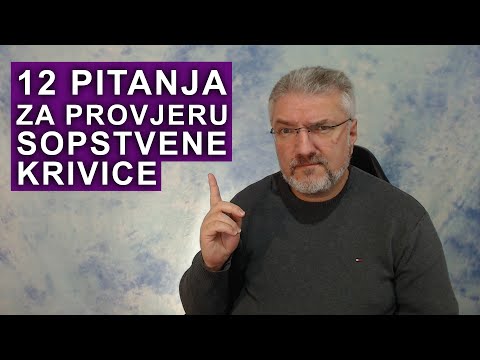 12 pitanja kojima možete provjeriti da li treba da snosite krivicu za nešto