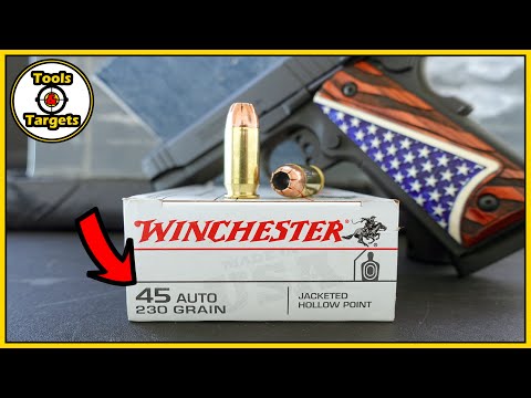 A Bargain Aint Always a Bargain....Winchester White Box .45acp Self-Defense AMMO Test!
