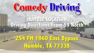 preview picture of video 'Defensive Driving Texas Humble Driving Directions from 59 North'