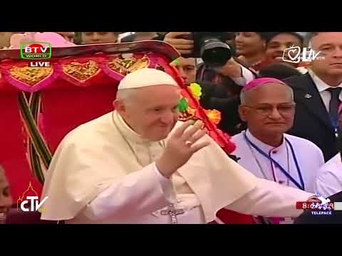Izdvojeno 1.12.2017. - Papa Franjo stigao u Bangladeš