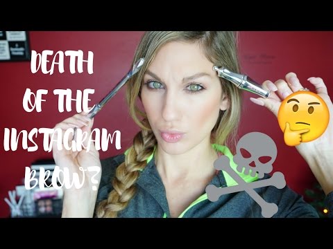 DEATH OF THE INSTAGRAM BROW? │ BENEFIT BRUSHED-UP BROW Video