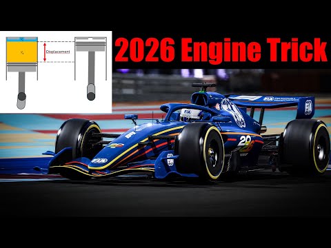 F1 2026 - Compression Ratio Engine Trick - EXPLAINED