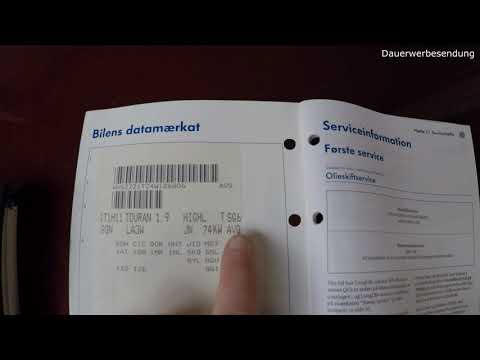 VW Touran 1T Wie bestellt man die richtigen Ersatzteile ? II How order spare parts correctly