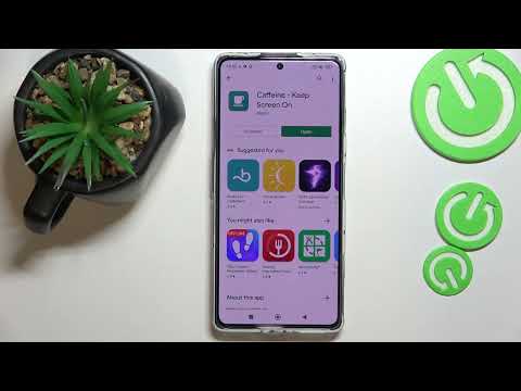 How to Change Screen Timeout to Never on XIAOMI Poco F4 GT - Use Caffeine App