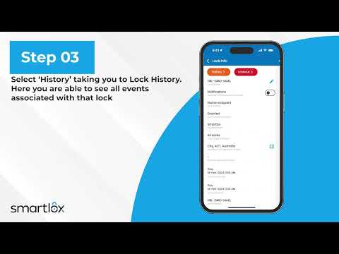 Navigating Lock Activity with Nyckel App | Smartlox