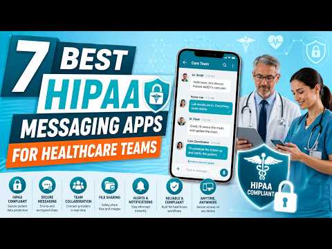 7 Best HIPAA Messaging Apps for Healthcare Teams in 2026!