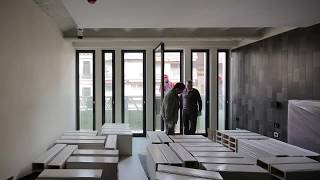 Ohla Eixample construction by Daniel Isern