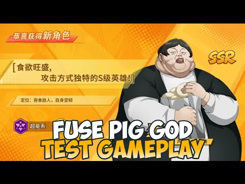FUSE & TEST PIG GOD SSR | One Punch Man: The Strongest Simplified