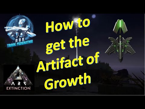 ARK Official PVE: Locating and gathering the Artifact of Growth on Extinction