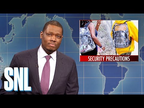 Weekend Update on New Security Measures in Parkland - SNL