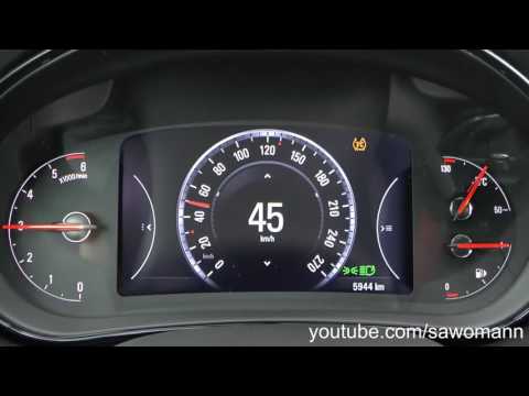 2016 Opel Insignia Sports Tourer 1.6 CDTI 136 HP 0-100 km/h Acceleration