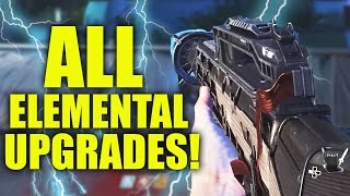 ALL ELEMENTAL UPGRADES TUTORIAL! - INFINITE WARFARE ZOMBIES EASTER EGG (FIRE, WIND, STORM, VENOM)