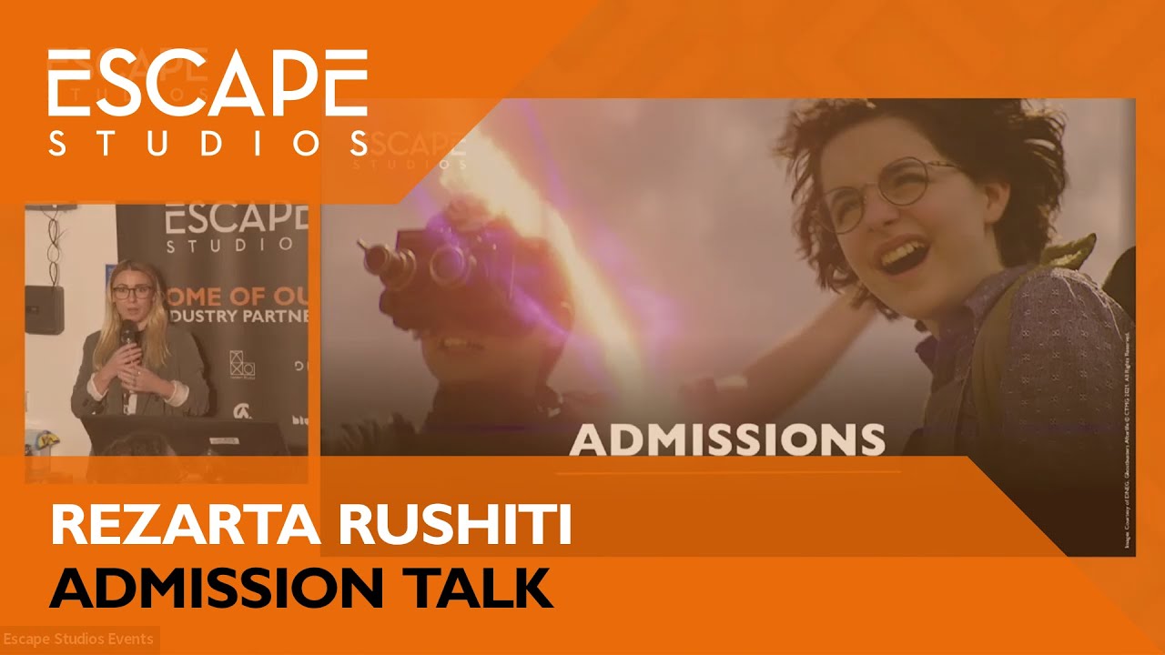 Escape Studios: Admissions Talk from October open day