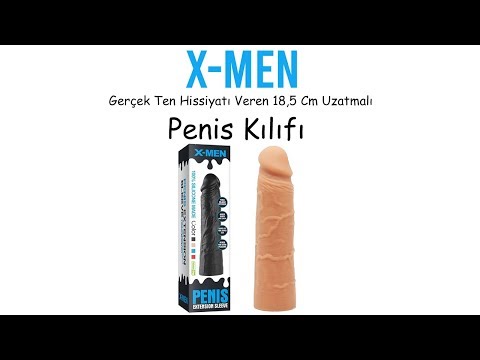 X-Men 18,5 Cm Uzatmalı Penis Kılıfı