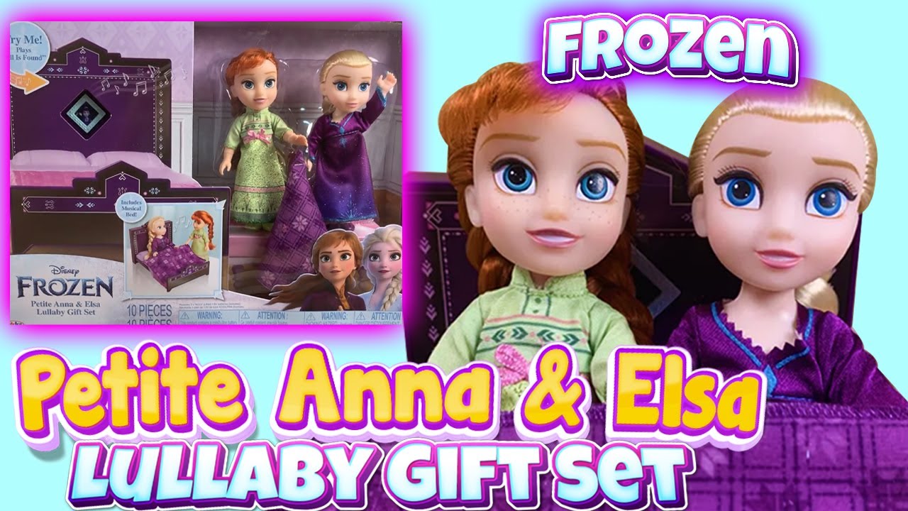 Disney Frozen 2 Petite Anna & Elsa Lullaby Gift Set - Unboxing