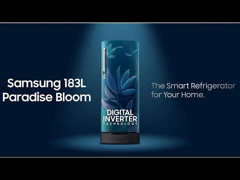 Samsung 183L Paradise Bloom Refrigerator Review | Best 4-Star Single Door Fridge?